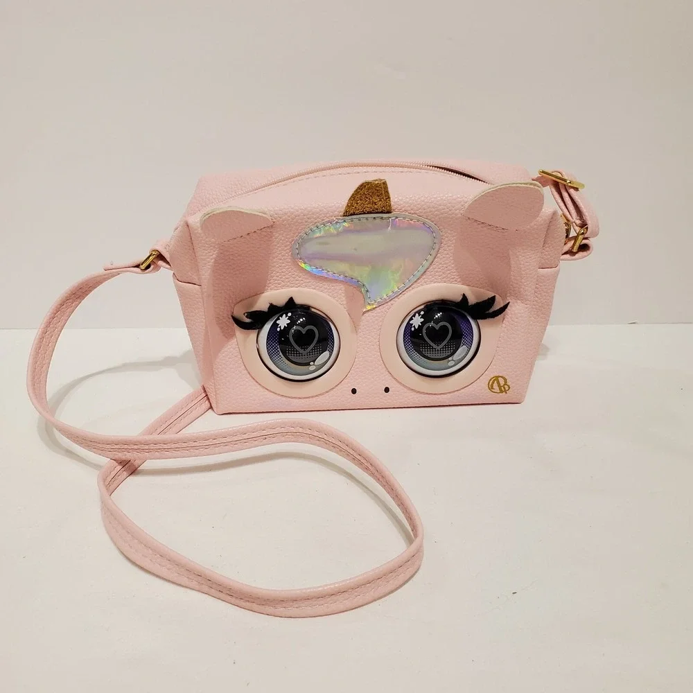 Purse Pets Glamicorn Unicorn Interactive‎ Blinks and Responds to Touch Works